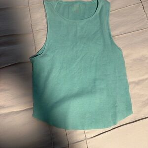 American Eagle Outfitters Teal Sleeveless Tank